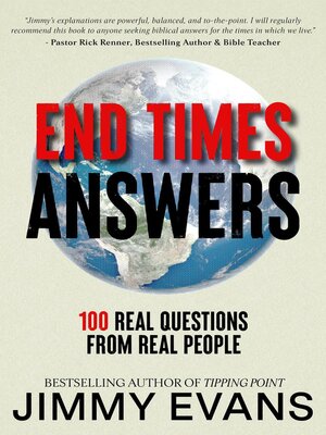 cover image of End Times Answers